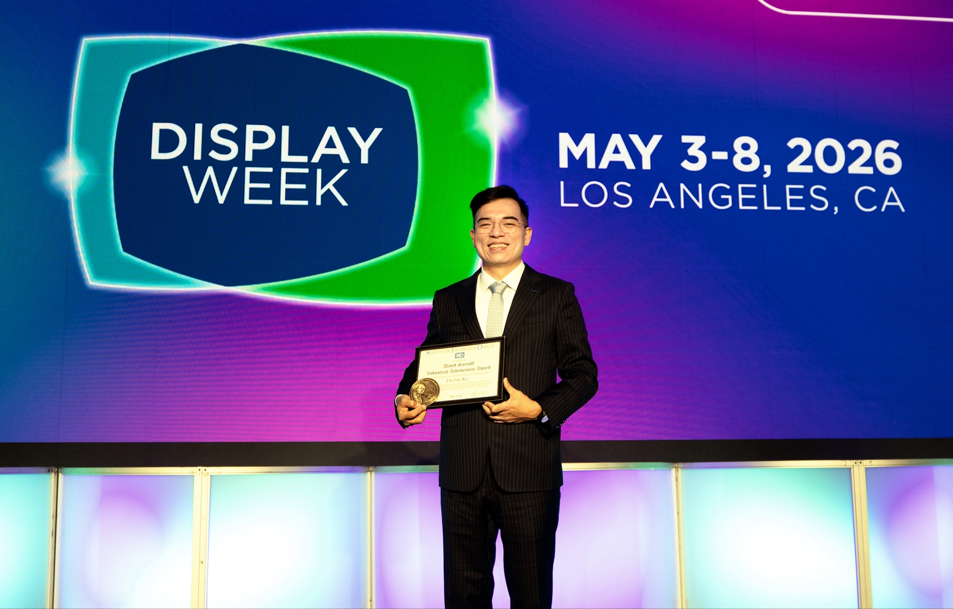 SID ���H��Ϣ�@ʾ�W����Society for Information Display, SID����ȫ���@ʾ�I��ʢ�©��� Display Week 2026�e�����g����P�a�I�ܳ�ؕ�I��ʿ��evoҕӍ�������߼��F�I�\�L�¸��ʲ�ʿ�@�C��ߘs�u��David Sarnoff �a�I�ܳ�ؕ�I������