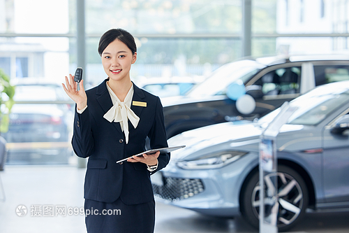 4s店汽車銷售導(dǎo)購(gòu)展示車鑰匙